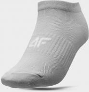 Шкарпетки 4F SOCKS CAS F161 (5PACK) 4FJSS23USOCF161-27S р.32-35 сірий 5 пар шт.