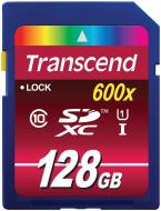 Карта памяти Transcend Ultimate SDXC 128GB Class 10 UHS-I R90 MB/s (TS128GSDXC10U1)