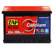 Аккумулятор автомобильный ZAP Plus 62Ah 580A 12V 6СТ «+» справа