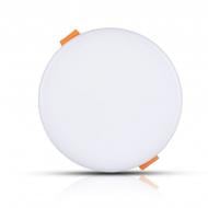 Світильник світлодіодний вбудовуваний ElectroHouse 24 Вт 6500 К white EH-PU-24R
