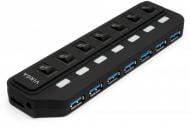 Концентратор Vinga USB3.0 to 7*USB3.0 HUB with switch and power adapter (VHA3A7SP)