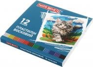 Пластилин восковый 12 цветов Кот 2252612313018 Nota Bene