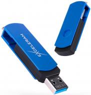 Флеш-пам'ять USB Exceleram P2 Series 64 ГБ USB 3.1 blue (EXP2U3BLB64)