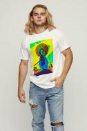 Футболка YAPPI Air Print MW2294 р.M белый