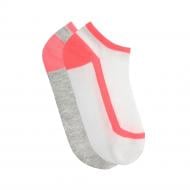 Набор носков женских Duna 1566 р.23-25 белый/светло-серый 2 шт.