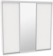 Шкаф-купе виват ВН 256 ДОМ ДСП 250x60x240 мм белый двери / зеркало / ДСП Шкаф-купе виват ВН 256 ДОМ ДСП 250x60x240 мм белый двери / зеркало / ДСП