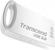 Флеш-память USB Transcend JetFlash 710 64 ГБ USB 3.0 silver (TS64GJF710S)