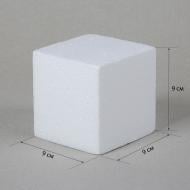 Заготовка пенопластовая Куб 9 см 743133 1 шт. Santi