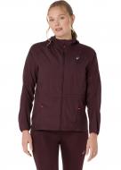 Вітрівка жіноча Asics ROAD PACKABLE JACKET 2012D076-600 р.L бордова Вітрівка жіноча Asics ROAD PACKABLE JACKET 2012D076-600 р.L бордова