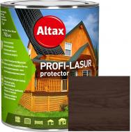 Лазурь Altax PROFI-LASUR protector Коричневый мат 0,75 л