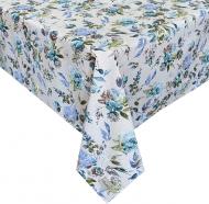 Скатерть ORO Роза голубая 136x180 см La Nuit