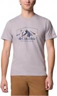 Футболка Columbia PATH LAKE GRAPHIC TEE II 1934814-044 р.M серый