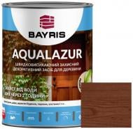 Лазурь Bayris Aqualazur Орех мат 0,75 л