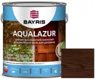 Лазур Bayris Aqualazur Коричневий мат 2,5 л