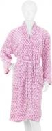Набор халат + тапки La Nuit Геометрия розовый