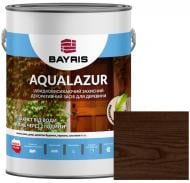 Лазурь Bayris Aqualazur Коричневый мат 10 л