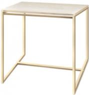 Стіл журнальний Куб 400 дуб попелястий/беж 400x400x415 мм Commus