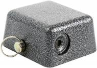 Замок навесной  ВС4 80 мм серый