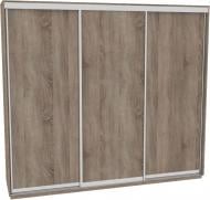 Шкаф-купе виват ВН 276 ДОМ ДСП 270x60x240 мм дуб сонома трюфель двери / ДСП Шкаф-купе виват ВН 276 ДОМ ДСП 270x60x240 мм дуб сонома трюфель двери / ДСП