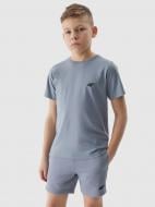 Футболка 4F TSHIRT M1116 4FJWSS24TTSHM1116-34S р.140 блакитний