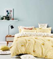 Комплект постільної білизни сатин Yellow Crown жовтий Design_GZM Комплект постільної білизни сатин Yellow Crown жовтий Design_GZM