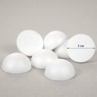 Заготовка пенопластовая Полусферы 5 см 743125 7 шт. Santi