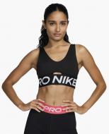 Бра Nike Pro Indy Plunge HF7324-010 р.L чорний