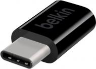 Адаптер Belkin USB Type-C – microUSB black (F2CU058BTBLK)