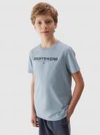 Футболка 4F TSHIRT M1114 4FJWSS24TTSHM1114-34S р.146 голубой