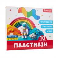 Пластилин 10 цветов 200 г Classic 1 вересня