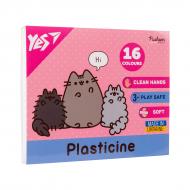 Пластилин 16 цветов 320 г Pusheen YES