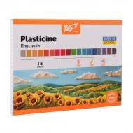 Пластилин 18 цветов 360 г Orange Line YES