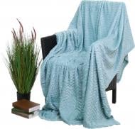 Плед flannel plush 160x200 см аква La Nuit Плед flannel plush 160x200 см аква La Nuit