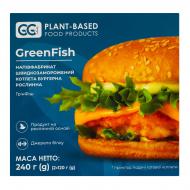 Котлета замороженная GreenGo бургерная растительная GreenFish