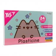 Пластилин 24 цвета 480 г Pusheen YES