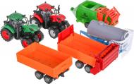 Игровой набор Shantou 2 трактора с прицепами JY58037