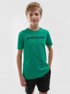 Футболка 4F TSHIRT M1114 4FJWSS24TTSHM1114-41S р.158 зелений