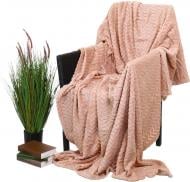 Плед flannel plush 200x220 см бежевый La Nuit