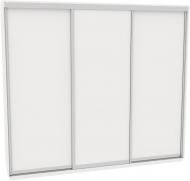 Шафа-купе віват ВН 306 ДОМ ДСП 300x60x240 мм білий двері ДСП