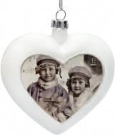 Елочная игрушка Сердце Ретро 9 см