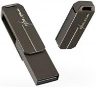 Флеш-пам'ять USB Exceleram U3 Series 64 ГБ USB 3.1 dark (EXP2U3U3D64)