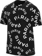 Футболка Jordan M J PSG JOCK TAG TEE CK9787-010 р.L черный