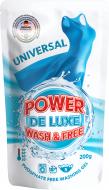 Гель для машинного та ручного прання POWER DE LUXE універсальний 0,2 л