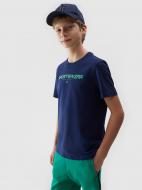 Футболка 4F TSHIRT M1114 4FJWSS24TTSHM1114-31S р.140 синій