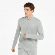 Футболка Puma RUN FAV 1 4 ZIP 52021119 р.XL серый