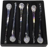 Набор игрушек Сосулька прозрачная 16.5 см 6 шт./уп.