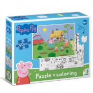 Пазлы DoDo 2 в 1 Peppa Pig 6860924