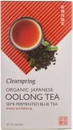 Чай зеленый Clearspring Oolong Organic 20 шт. 1,8 г (50477)