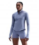 Джемпер Nike W NK TEMPO SWSH HBR DF HZ TOP HV2842-499 р.XL голубой