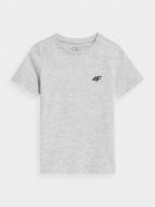 Футболка 4F TSHIRT M640 4FJMM00TTSHM640-27M р.128 сірий